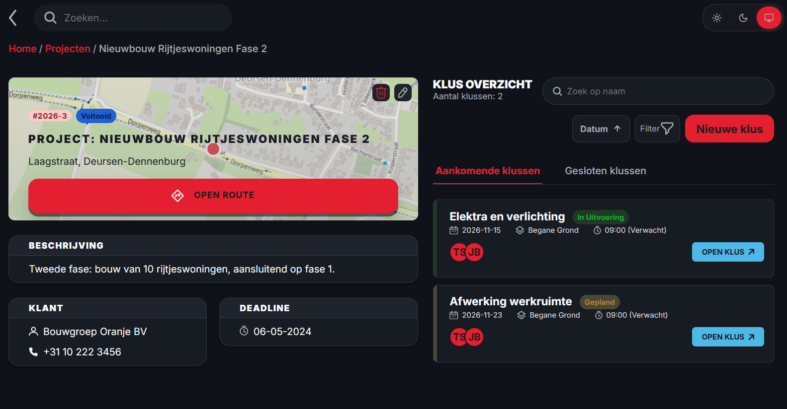 Projectmap